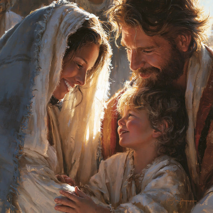 The Holy Family - Joy of the Holy Family · Square n° 2