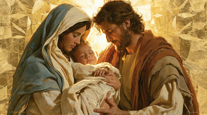 The Holy Family - Sacred Gold · Landscape n° 10