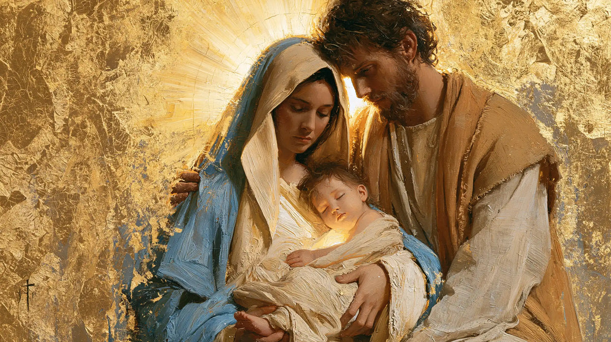 The Holy Family - Sacred Gold · Landscape n° 17