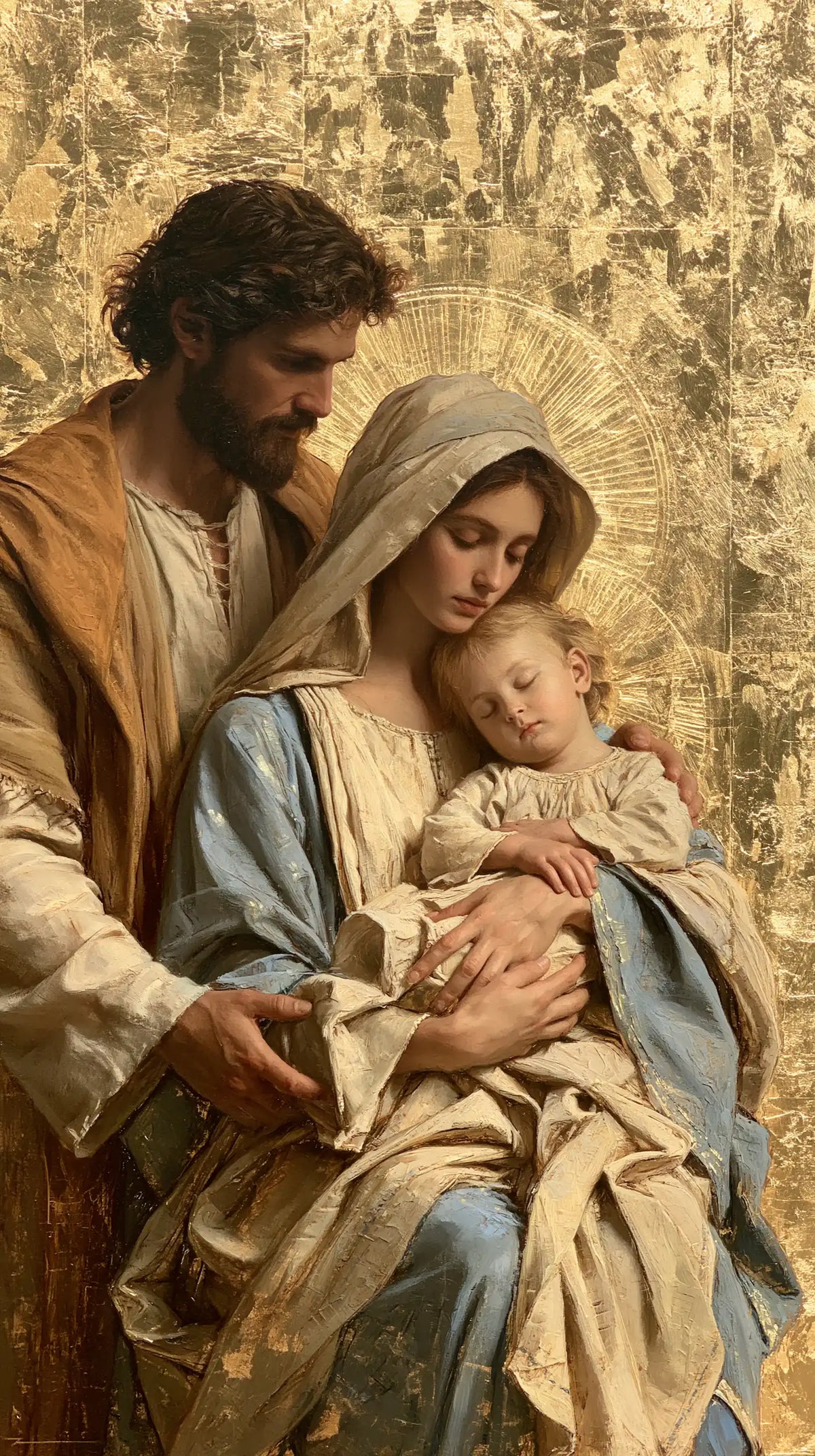 The Holy Family - Sacred Gold · Portrait n° 14