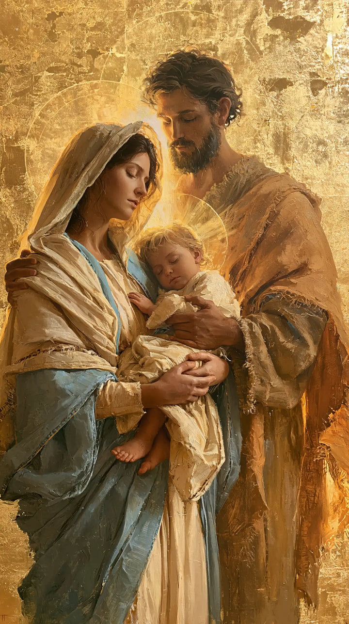 The Holy Family - Sacred Gold · Portrait n° 15