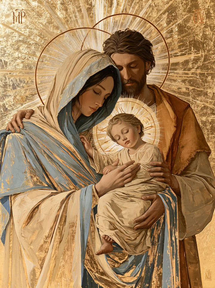 The Holy Family - Sacred Gold · Portrait n° 17