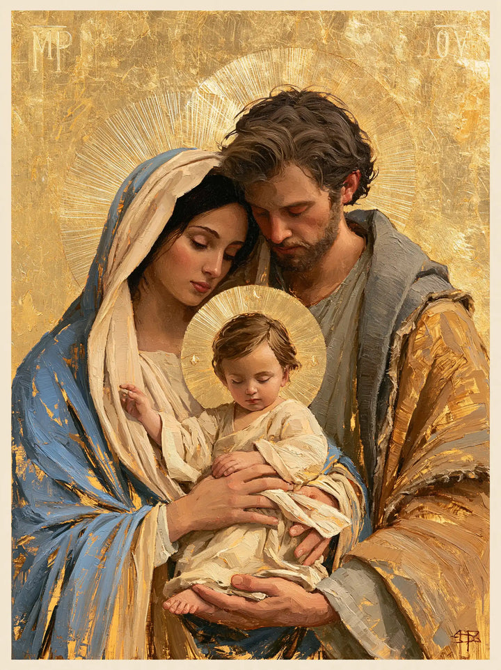 The Holy Family - Sacred Gold · Portrait n° 20