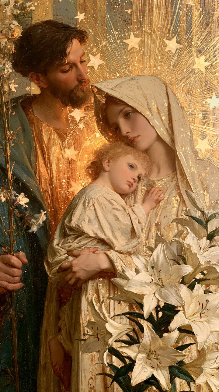 The Holy Family - Symbolist · Portrait n° 4