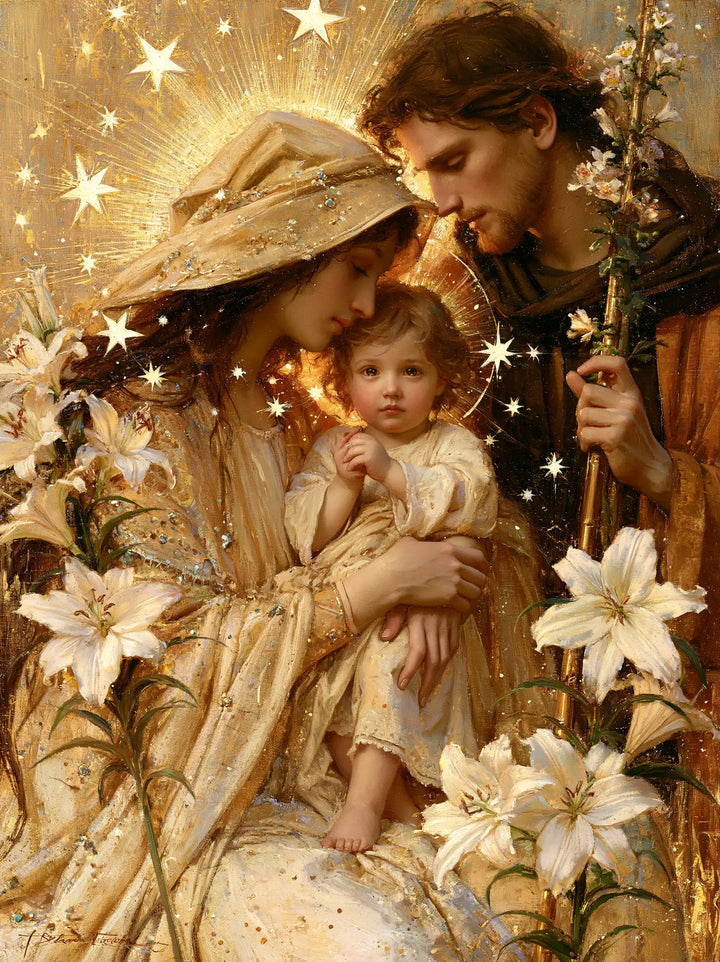 The Holy Family - Symbolist · Portrait n° 9