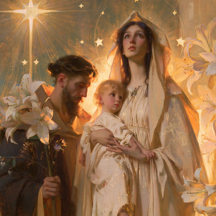 The Holy Family - Symbolist · Square n° 8