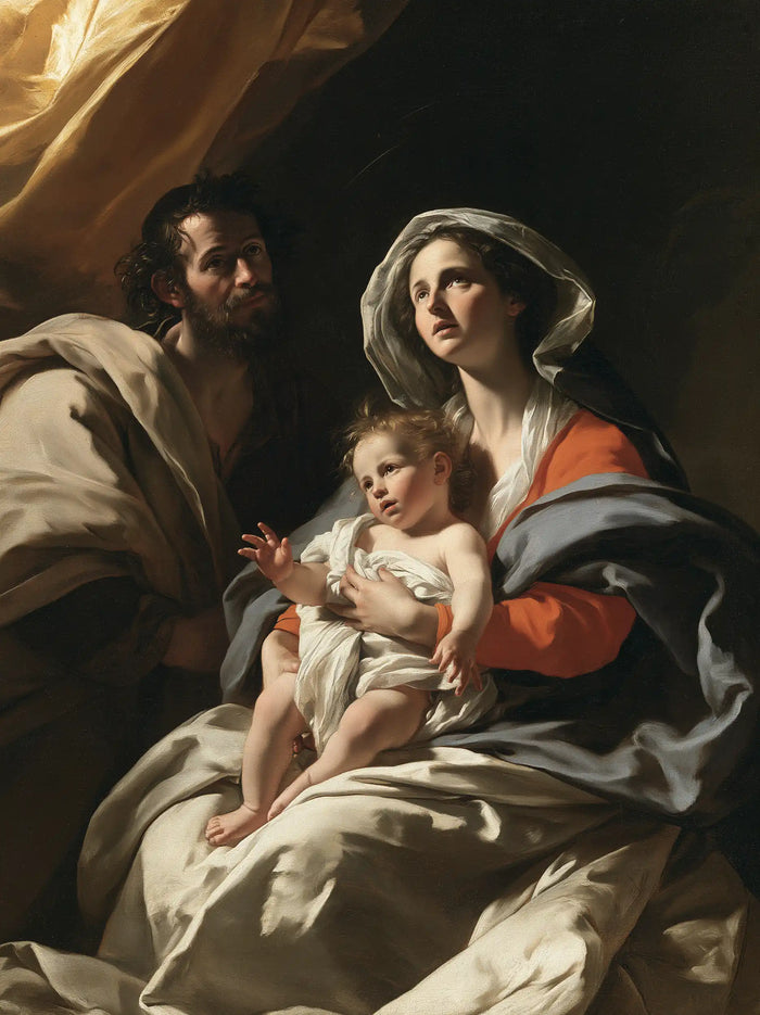 The Holy Family - Theatrical Baroque · Portrait n° 7