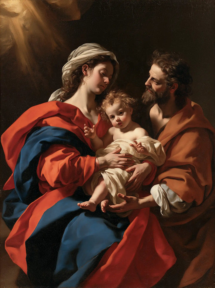The Holy Family - Theatrical Baroque · Portrait n° 9