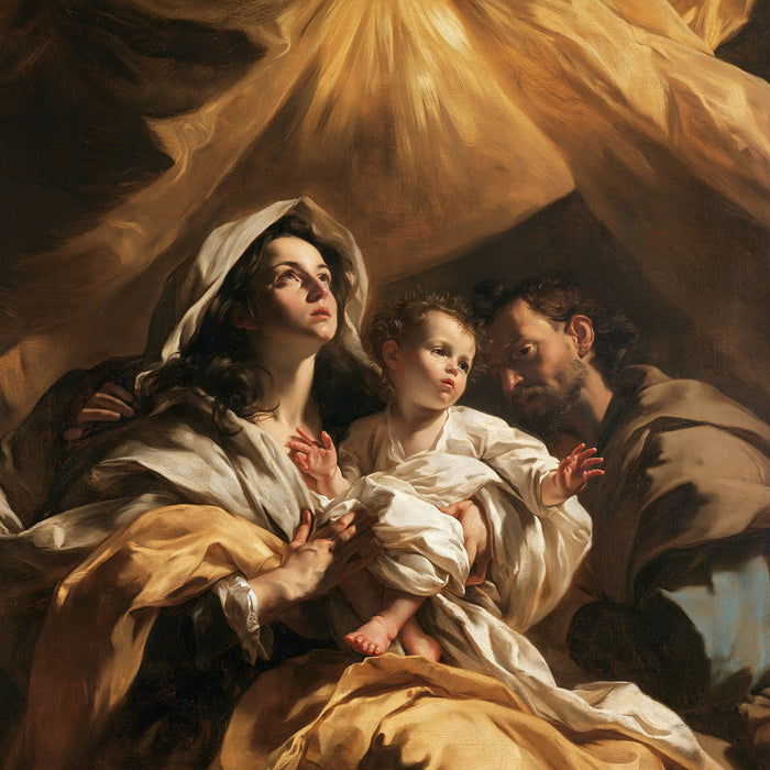 The Holy Family - Theatrical Baroque · Square n° 3