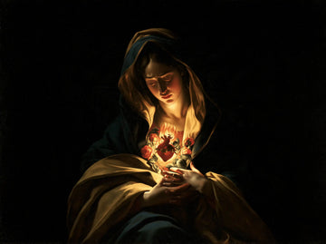 Immaculate Heart of Mary - Caravaggio Tenebrism · Landscape n° 6