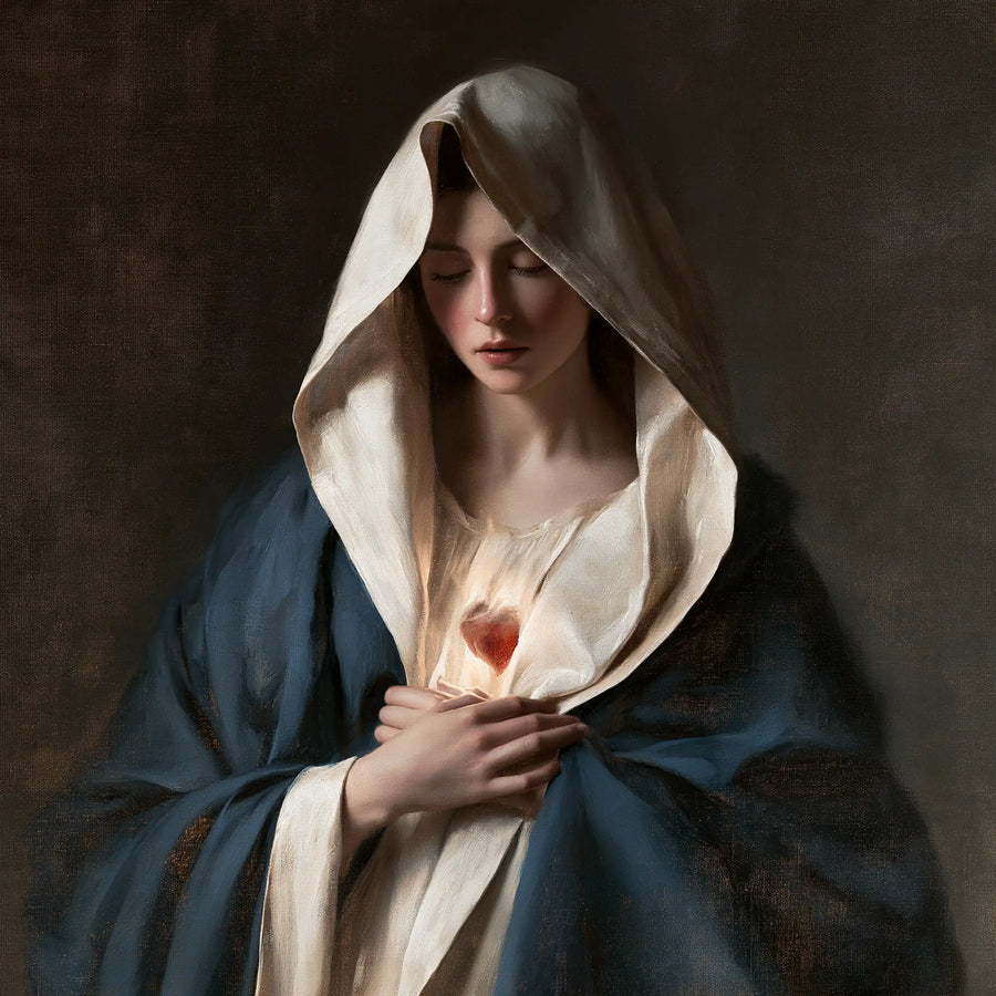 Immaculate Heart of Mary - Contemporary Minimalism · Square n° 6