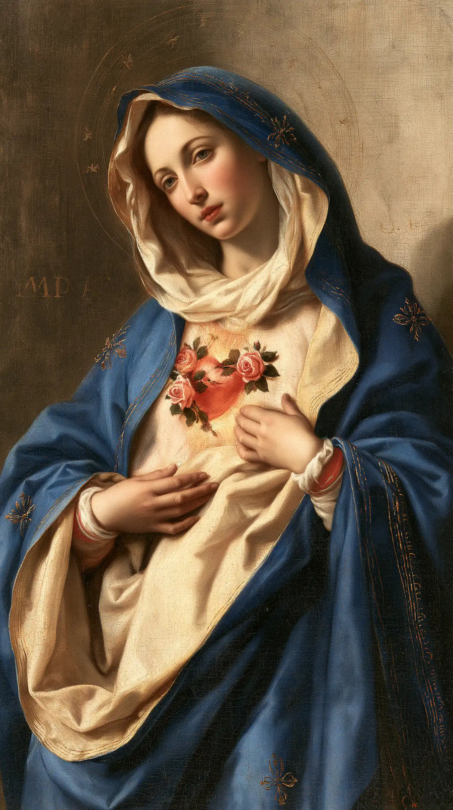Immaculate Heart of Mary - Florentine Renaissance · Portrait n° 12