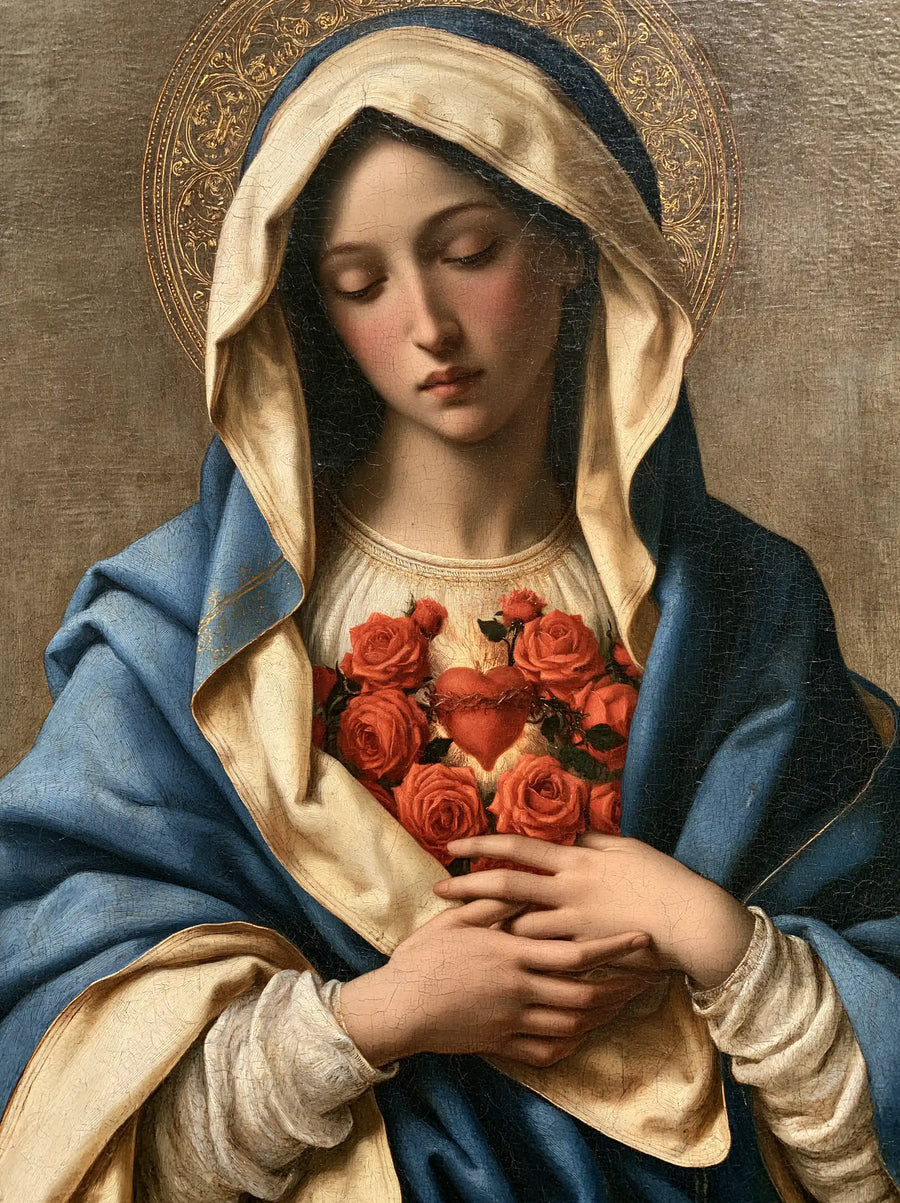 Immaculate Heart of Mary - Florentine Renaissance · Portrait n° 24