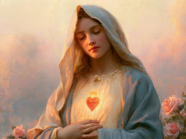 Immaculate Heart of Mary - The Immaculate Heart at Dawn · Landscape n° 4