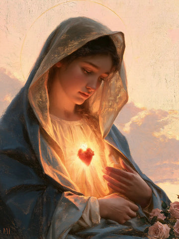 Immaculate Heart of Mary - The Immaculate Heart at Dawn · Portrait n° 17