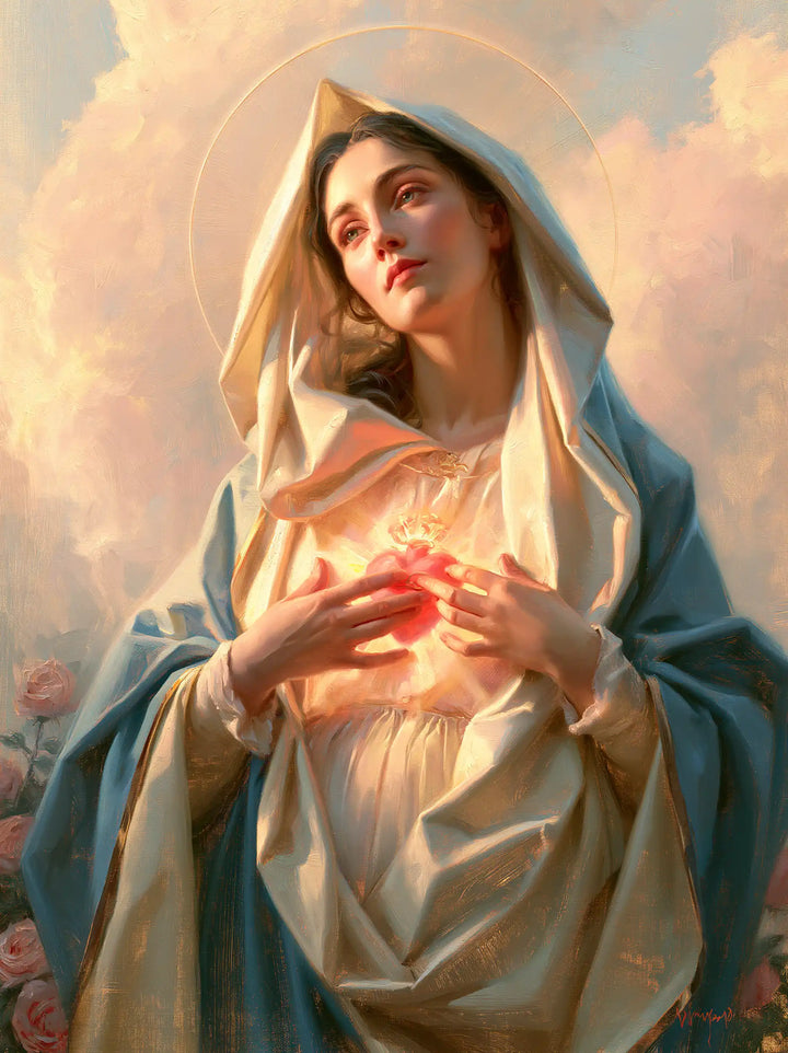 Immaculate Heart of Mary - The Immaculate Heart at Dawn · Portrait n° 18