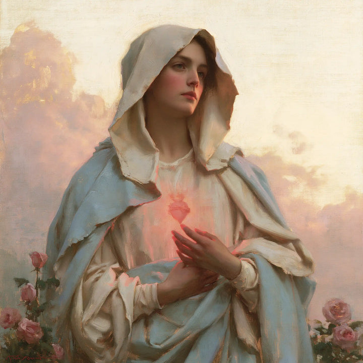 Immaculate Heart of Mary - The Immaculate Heart at Dawn · Square n° 2