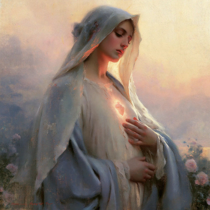 Immaculate Heart of Mary - The Immaculate Heart at Dawn · Square n° 8