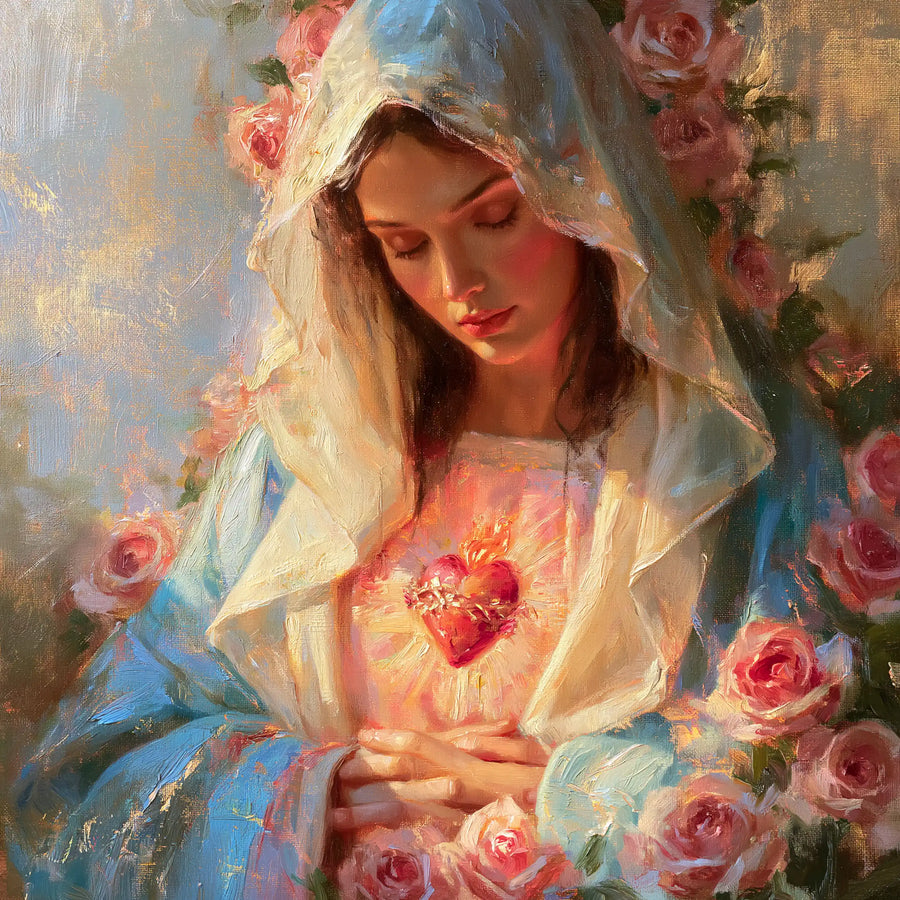 Immaculate Heart of Mary - Impressionist · Square n° 5