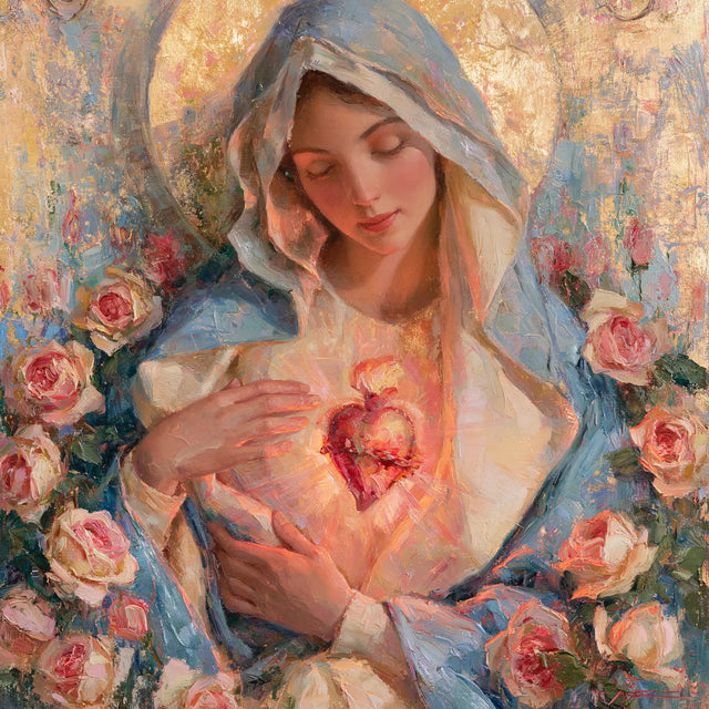 Immaculate Heart of Mary - Impressionist · Square n° 8