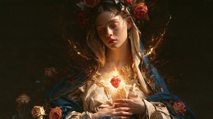 Immaculate Heart of Mary - Mary as Divine Light · Landscape n° 13