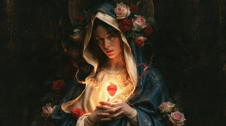 Immaculate Heart of Mary - Mary as Divine Light · Landscape n° 14