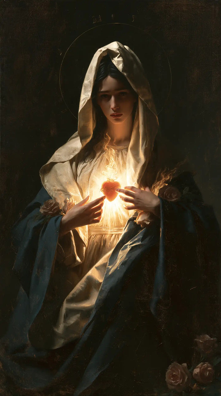 Immaculate Heart of Mary - Mary as Divine Light · Portrait n° 5