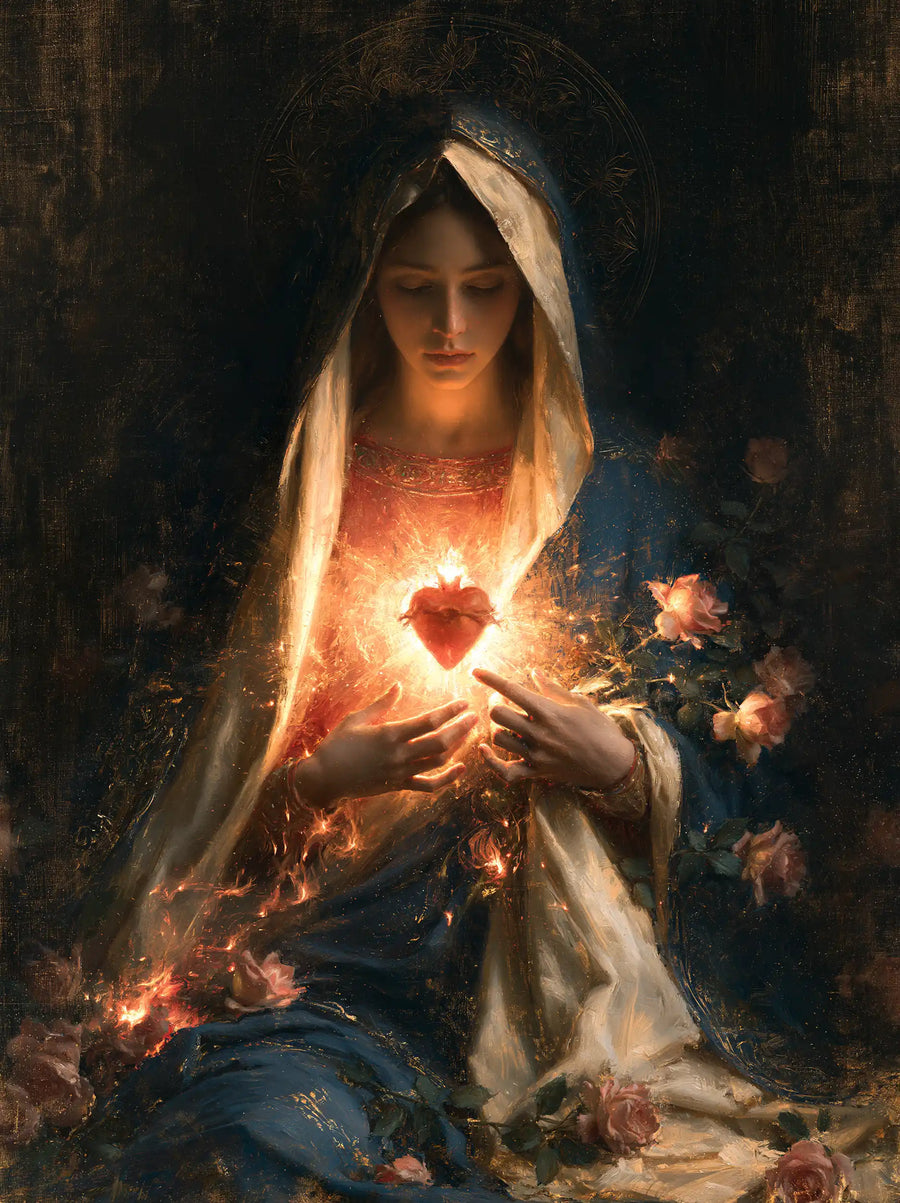 Immaculate Heart of Mary - Mary as Divine Light · Portrait n° 14