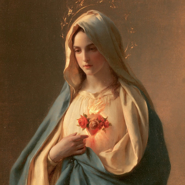 Immaculate Heart of Mary - Peace and Purity of Mary's Heart · Square n° 2