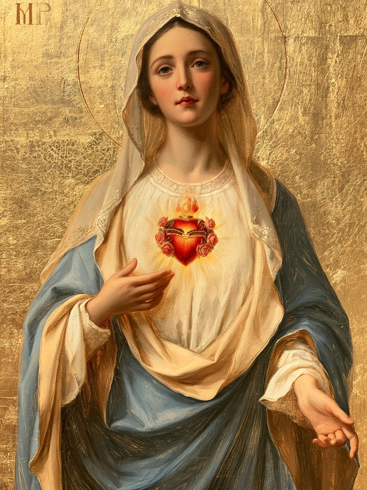 Immaculate Heart of Mary - Sacred Gold · Portrait n° 20