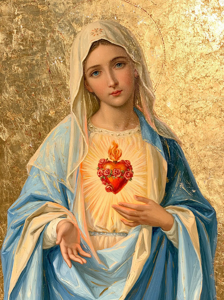 Immaculate Heart of Mary - Sacred Gold · Portrait n° 27