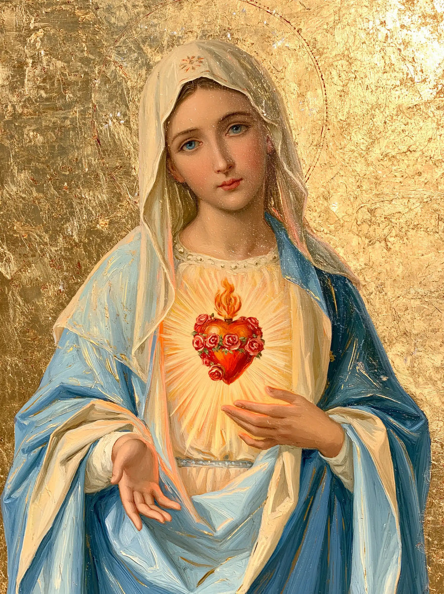 Immaculate Heart of Mary - Sacred Gold · Portrait n° 27