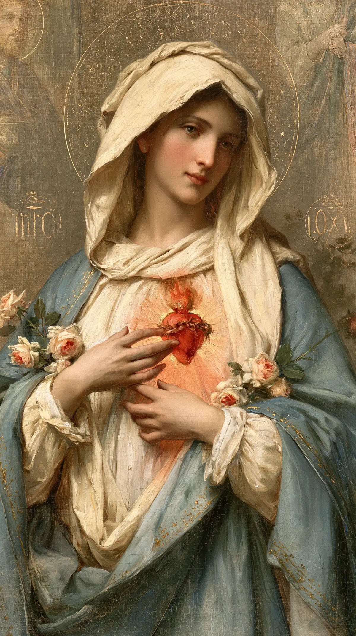 Immaculate Heart of Mary - Sacred Maternal Tenderness · Portrait n° 8