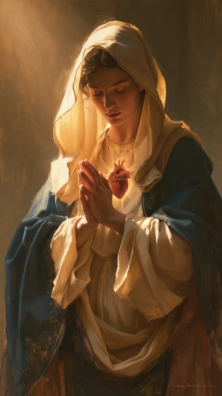 Immaculate Heart of Mary - The Silence of Devotion · Portrait n° 1