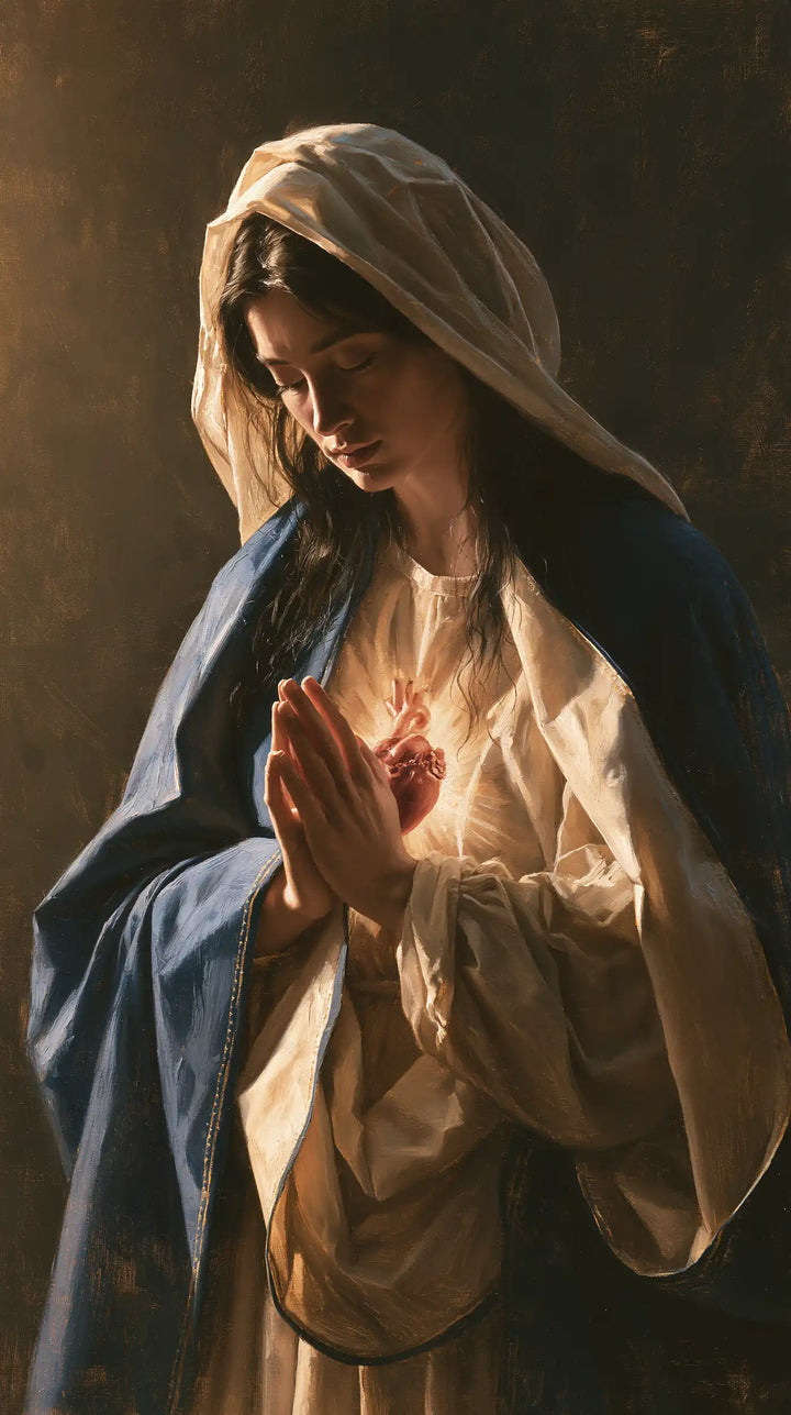 Immaculate Heart of Mary - The Silence of Devotion · Portrait n° 2