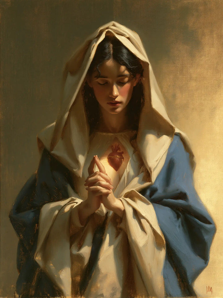Immaculate Heart of Mary - The Silence of Devotion · Portrait n° 10