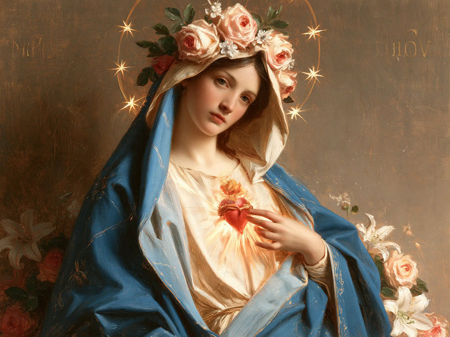 Immaculate Heart of Mary - Symbolist · Landscape n° 8