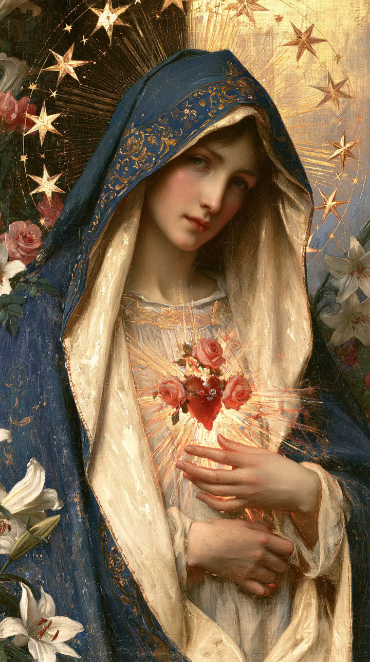Immaculate Heart of Mary - Symbolist · Portrait n° 1
