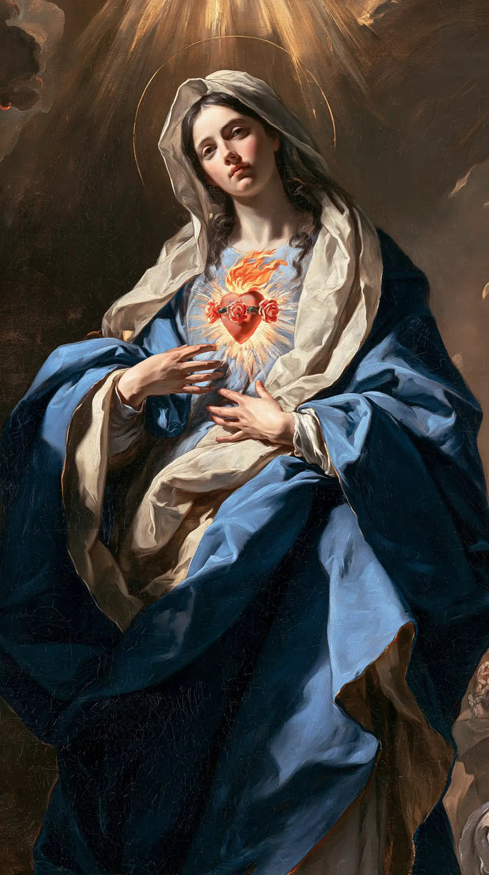 Immaculate Heart of Mary - Theatrical Baroque · Portrait n° 6