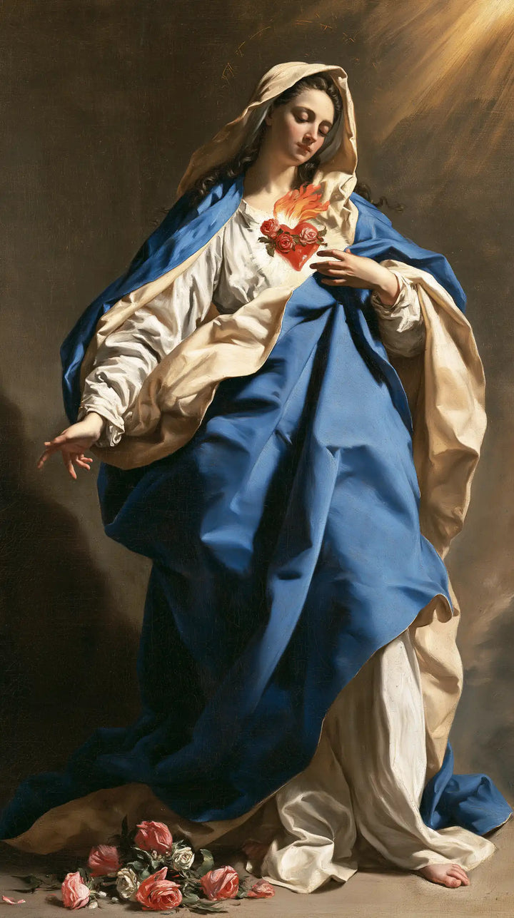 Immaculate Heart of Mary - Theatrical Baroque · Portrait n° 11