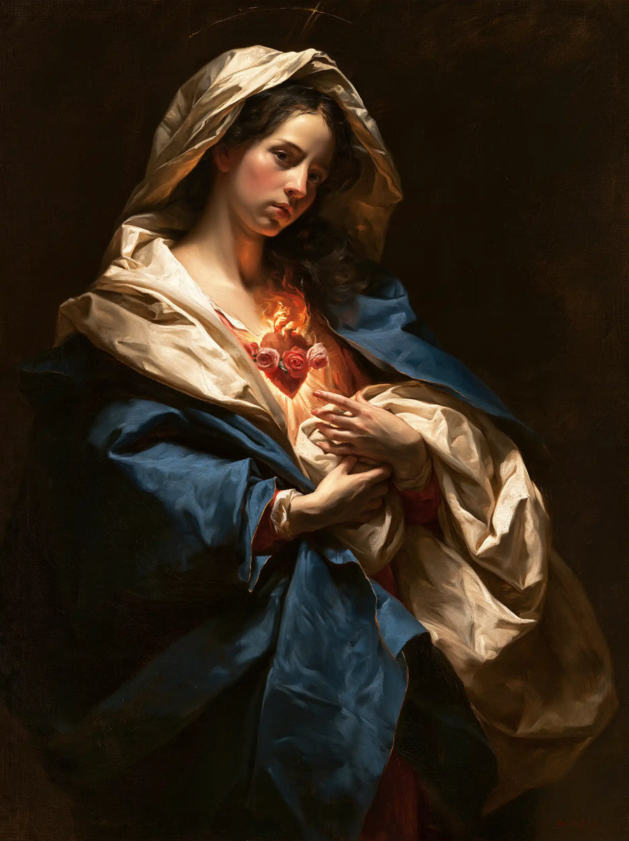 Immaculate Heart of Mary - Theatrical Baroque · Portrait n° 15