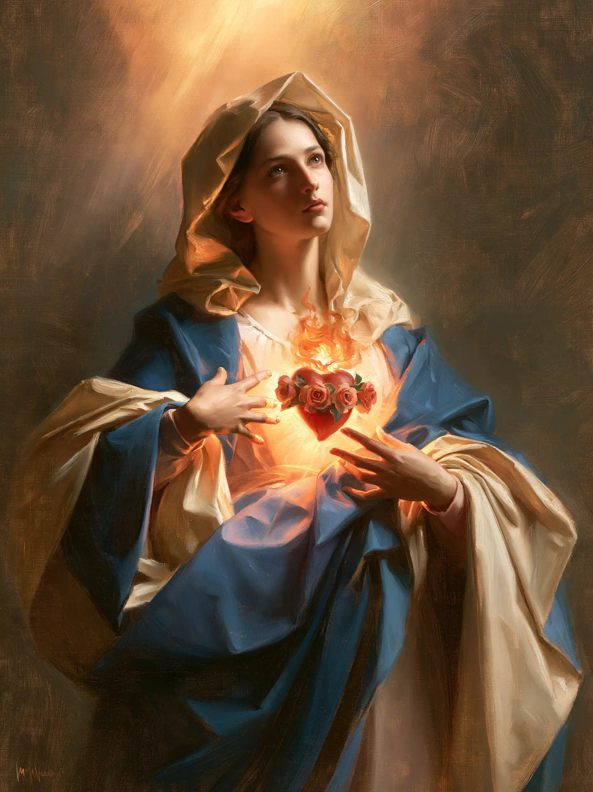 Immaculate Heart of Mary - Theatrical Baroque · Portrait n° 16