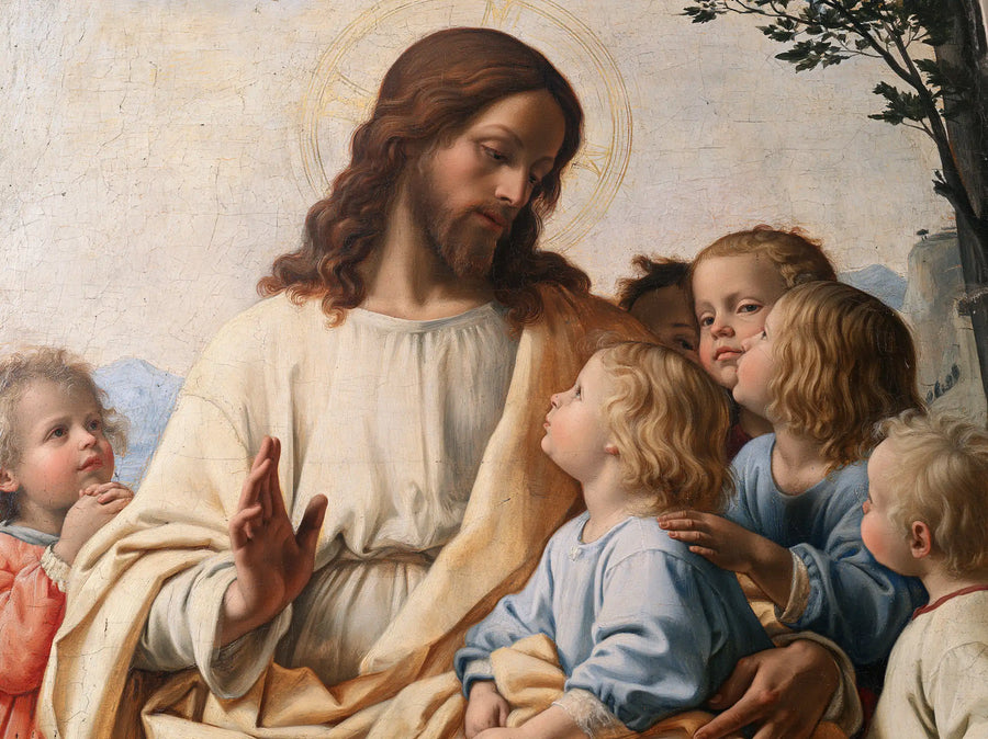 Jesus and the Children - Florentine Renaissance · Landscape n° 6