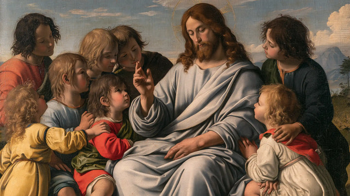 Jesus and the Children - Florentine Renaissance · Landscape n° 11