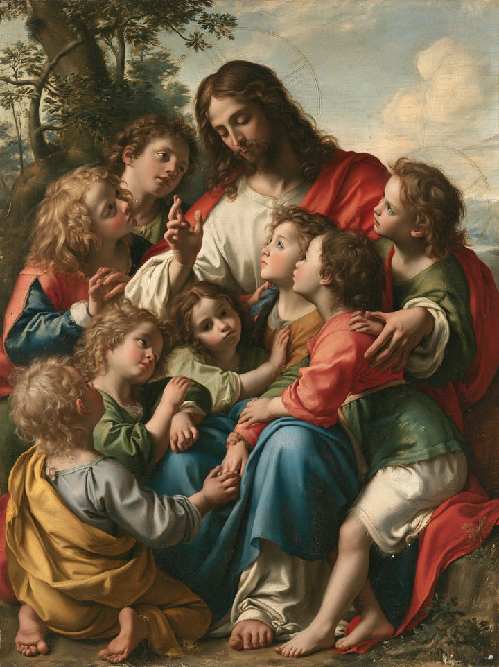 Jesus and the Children - Florentine Renaissance · Portrait n° 14