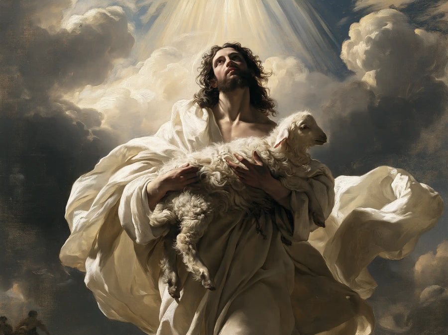 Jesus and the Lamb - Theatrical Baroque · Landscape n° 1