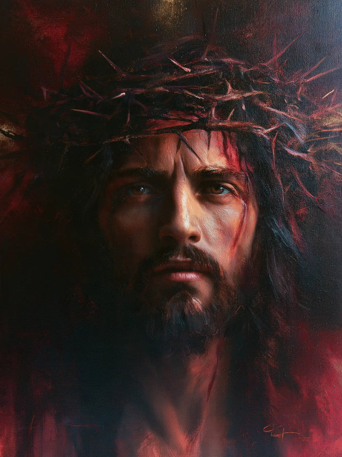 Jesus Crowned with Thorns — The Presence between Two Dark Clouds