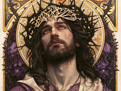 Jesus Crowned with Thorns — The Crown with Ivory Arabesques