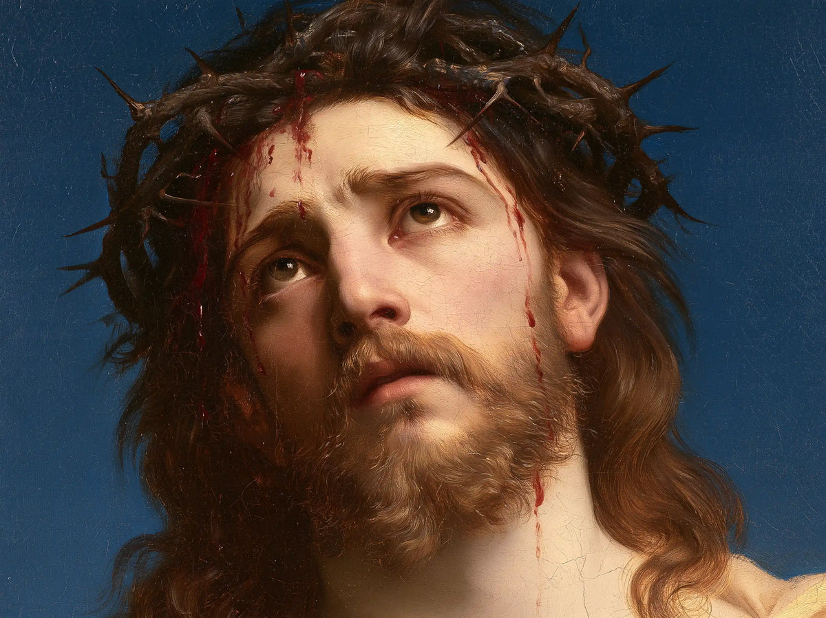 Jesus Crowned with Thorns — The Crown Placed before the Roman Guard
