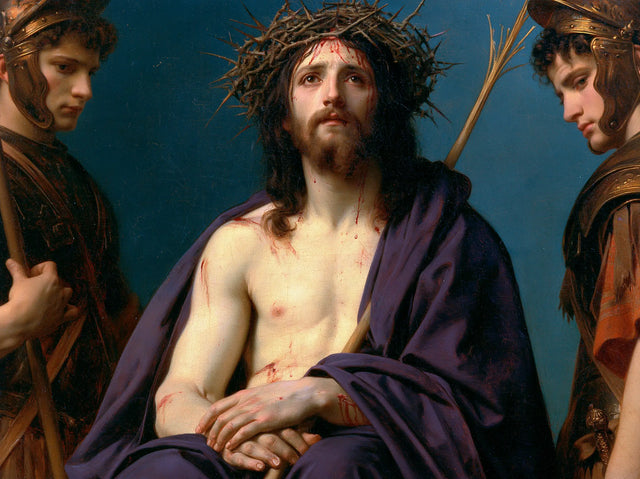 Jesus Crowned with Thorns — The Purple Robe before the Watchers